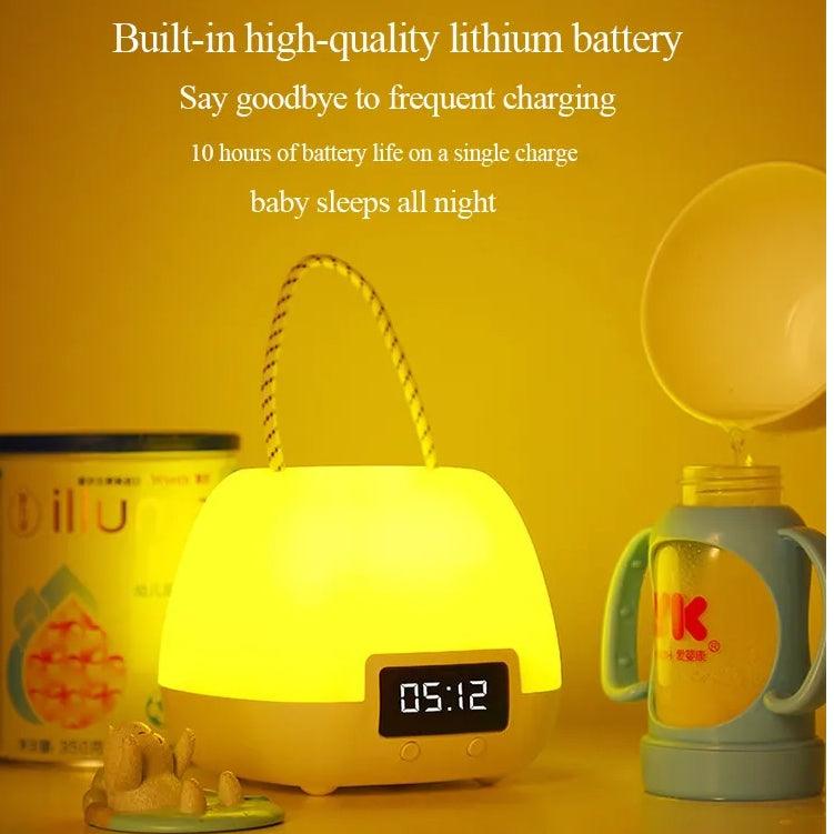 Remote Control Night Light Mother Night Feeding Lamp Children's Bedroom Bedside Rechargeable Lamp - Cortes Creative Homes